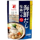 にんべん 海鮮だし 塩鍋つゆ 750g【冬季限定 鍋 ストレートタイプ】