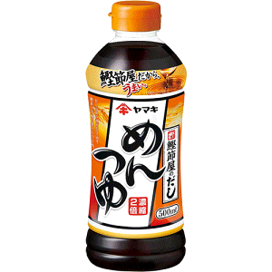 ヤマキ めんつゆ 500ml