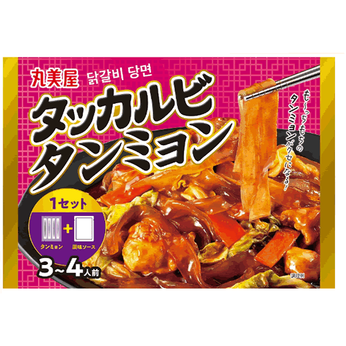 【送料無料（レターパックプラス）】丸美屋 タッカルビタンミョン 230g×4セット【タンミョン 春雨 幅広 タッカルビ ダッカルビ】のサムネイル