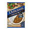 ハチ食品　デリシャスカレー 辛口 170g×4袋 680g 【 Hachi Curry カレー 】