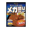 【送料無料(ネコポス)】ハチ食品 メガ盛りカレー チーズ 中辛 300g×3袋 【 Hachi Curry カレー 】