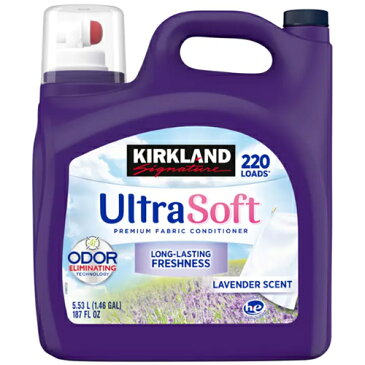 NEW カークランド 衣料用柔軟剤 ラベンダー 5.53L 【 紫ボトル 柔軟剤 KIRKLAND コストコ Costco KS 】