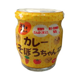 【送料無料s】【6個】磯じまん カレーそぼろちゃん 甘口 95g 6瓶 【大豆ミート フレーク 瓶詰 幼児食】