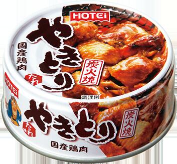 ホテイ やきとり たれ味 90g×24缶【HOTEI 缶詰 炭火焼 焼き鳥 備蓄 防災 総菜】