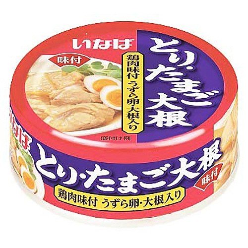 (1ケース)いなば とり・たまご大根 75g×24缶【缶詰 常備 鶏 総菜】
