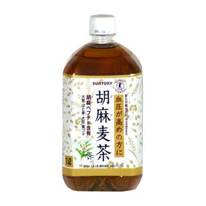 サントリー 胡麻麦茶 1L ペットボトル 1本　429円