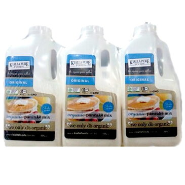 キアラピュアフーズ 有機パンケーキミックス 325g×3本 1585円【コストコ costco ホットケーキ 粉末】