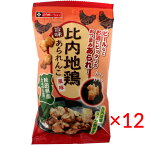 【送料無料s】(1ケース）秋田いなふく米菓 あられんこ 比内地鶏風味 40g 12袋【煎餅 あられ つまみ】