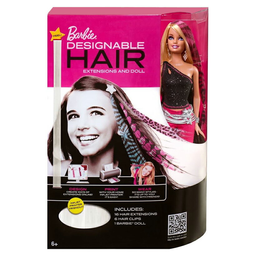 Barbie Designable Hair Extensions 2011 バービー ヘアー エクステンション 1