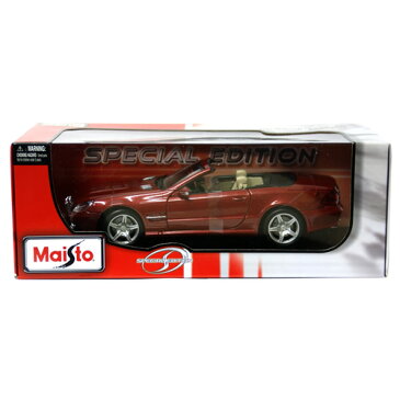 1/18 Mercedes Benz SL550 Maisto 3030円 【 メルセデス ベンツ カブリオレ ミニカー マイスト ダイキャストカー オープンカー 】【コンビニ受取対応商品】