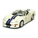 Maisto (マイスト) Shelby Series1 1/18 ホワイト シェルビー コブラ シリーズ1 ミニカー