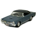 Maisto (マイスト) 1965 Pontiac GTO 1/18 グレー マイストポンティアックアメ車マッスルカー ミニカー