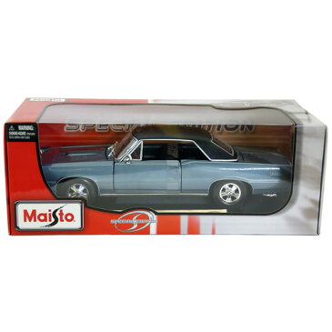 1965 Pontiac GTO [Grey] 1/18 MAISTO 2686円 【ダイキャストカー,マイスト,ポンティアック,アメ車,マッスルカー】【コンビニ受取対応商品】