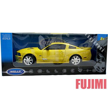 2007 Saleen S281 Extreme Mustang yel 1/18 WELLY COLLECTION 7315円【サリーン,フォード, エクストリーム マスタング,ミニカー,黄 ダイキャストカー】【コンビニ受取対応商品】