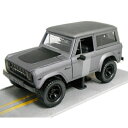 JADA (ジャダ) Just Truck 1973 Ford Bronco 1/24 ブラック フォード ブロンコ ミニカー