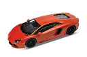 Lamborghini Aventador LP700-4 orange 1/24 WELLY 【 ランボルギーニ,アヴェンタドール,ダイキャストカー,スーパーカー,ミニカー オレンジ アベンタドール ウェリー 】【151214】