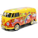 MotorMax i[^[}bNXj Volkswagen Type2 Delivery Van Flower Power 1/24 tHNX[Q fo[ o ^Cv2 ԕ ~jJ[