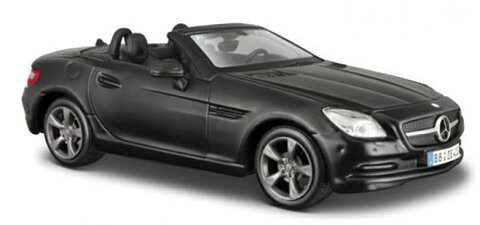 2011 MERCEDES-BENZ SLK CLASS matte black 1/24 MAISTO 3612円 【 メルセデス ベンツ マット ブラック 黒 マイスト ミニカー ダイキャストカー ドイツ車 オープンカー 】【151216】【コンビニ受取対応商品】