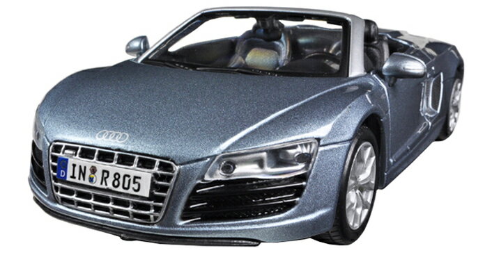 Audi R8 Spyder blue 1/24 Maisto 3612円 【 アウディ 水色 ダイキャストカー スーパーカー オープンカー マイスト ミニカー 】【コンビニ受取対応商品】