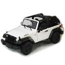 Maisto (マイスト) 2014 Jeep Wrangler ホワイト 1/18 ジープ ラングラー ミニカー