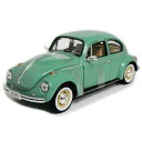 【ワケありB】 WELLY (ウィリー) Volkswagen Beetle 1/24 ホワイト フォルクスワーゲン ミニカー