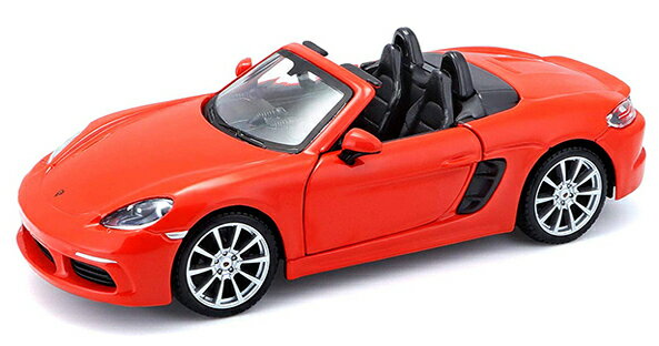 Porsche 718 Boxster OR 1/24 Bburago 3819円 【 ポルシェ ボクスター オレンジ ダイキャストカー マイスト ミニカー boxter オープンカー 2シーター 】【コンビニ受取対応商品】