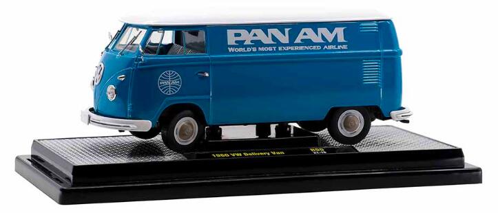 M2 Machines 1960 Volkswagen Delivery Van Type2 PanAm 1/24 ֥롼 ե륯  ǥХ꡼ Х 2 ѥʥ ߥ˥