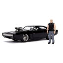 JADA TOYS FAST&FURIOUS DOM'S 1970 DODGE CHARANGER R/T 1/24 ブラック ワイルド・スピード ドム ダッジ...