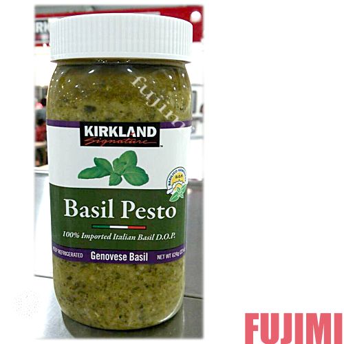 （クール便）KIRKLAND SIGNATURE Basil Pesto ジェノベーゼバジルソース 624g 1929円【 カークランドシグネチャー Basil Pesto Genovese Basil ジェノベーゼソース バジルペースト イタリア 肉料理 魚料理 Costco costco コストコ 通販 】