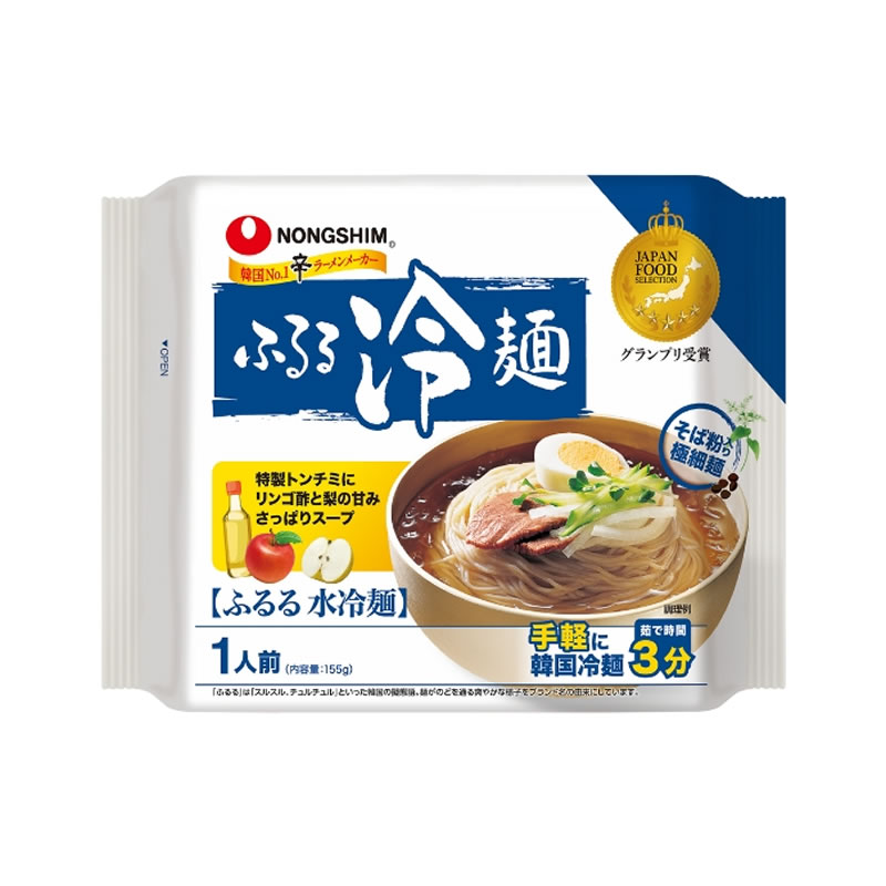 NONGSHIM ふるる冷麺 水冷麺 155g 韓国冷麺 冷たい麺 夏 msk.