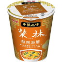 明星 中華三昧タテ型 榮林 酸辣湯麺 65g ×12個 スーラータンメン