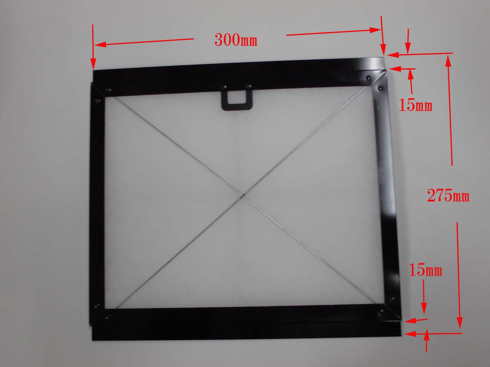 レンジフード枠、換気扇枠　W−F9　(ヨコ300mmタテ275mm)