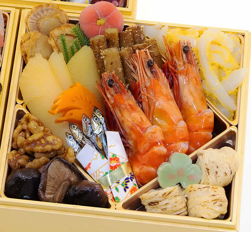 商品画像：海鮮かに処の人気おせち楽天、京のおせち　平安（三段）