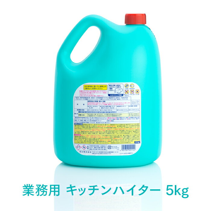 花王 キッチンハイター5kg ＋ キッチン泡ハイター 1000mL ハイターシリーズ使い分けセット　 【業務用】