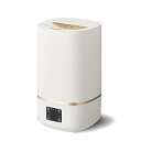 【中古】ドウシシャ 加湿器 超音波式 上から給水 抗菌加工 加湿量300ml (木造和室5畳/プレハブ洋室8畳まで) タンク容量2.0L 切タイマー オート運転...