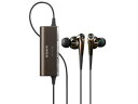 【中古】SONY カナル型ノイズキャンセリングイヤホン ブラウン MDR-NC100D/T