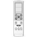 【中古】SHARP(シャープ) 純正エアコン用リモコン CRMC-A725JBEZ