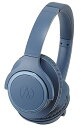 【中古】オーディオテクニカ ATH-SR30BT BL ヘッドホン bluetooth ワイヤレスヘッドホン マイク付 最大70時間再生 ブルー ATH-SR3...