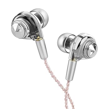 【中古】アユート AZLA ORTA [Shiny Silver] ダイナミック型ドライバーALC搭載イヤホン 2.5mmバランスプラグ搭載 3.5mmプラグ変換ケーブル&シリコンイヤ