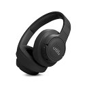 【中古】JBL TUNE 770NC ワイヤレス オーバーイヤー ハイブリッド ノイズキャンセリング ヘッドホン アプリ対応 マルチポイント 40mmドライバー (ブラッ