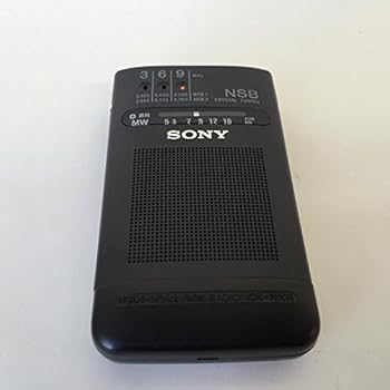 【中古】SONY ICR-N10R AMラジオ (ブラック)