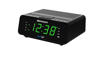 【中古】Emerson SmartSet アラームクロック ラジオ AM/FMラジオ 調光器 スリープタイマー 0.9インチLEDディスプレイ CKS1900