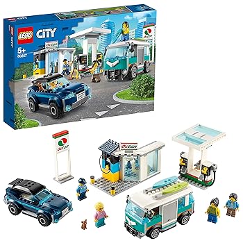 【中古】レゴ(LEGO) シティ ガソリンスタンド 60257