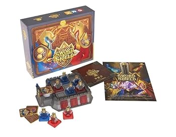 【中古】ボードゲーム 剣と盾 チェス盤 子供向け論理 おもちゃ 知育玩具 対戦式