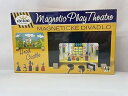 【中古】知育玩具 マグネティックプレイシアター チェコ detoa社 Magnetic Play Theatre 木製玩具 人形劇 Hrad Castle ボー...