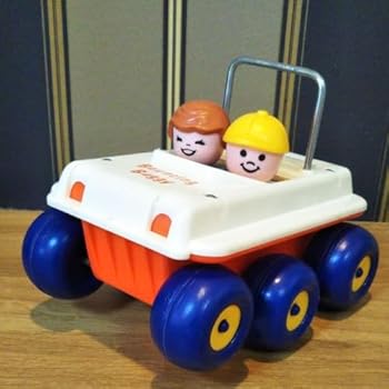 【中古】フィッシャープライス ヴィンテージ バギー 知育玩具 (検)アメトイ