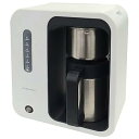 【中古】ピエリア コーヒーメーカー 真空ステンレスサーバータイプ ホワイト DCM-1603WH DCM-1603WH