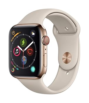 【中古】Apple Watch Series 4(GPS + Cellularモデル)- 44mmゴールドステンレススチールケースとストーンスポーツバンド 【中古】Apple Watch Series 4(GPS + Cellularモデル)- 44mmゴールドステンレススチールケースとストーンスポーツバンド