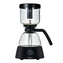 【中古】HARIO(ハリオ) Electric Coffee Syphon 3杯用 実用容量360mL ブラック 電気式 サイフォン コンパクト HARIO Glass ECA-3-B