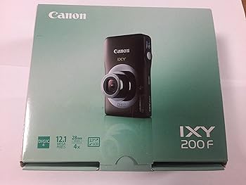 【中古】Canon デジタルカメラ IXY 200F ブラウン IXY200F(BW)